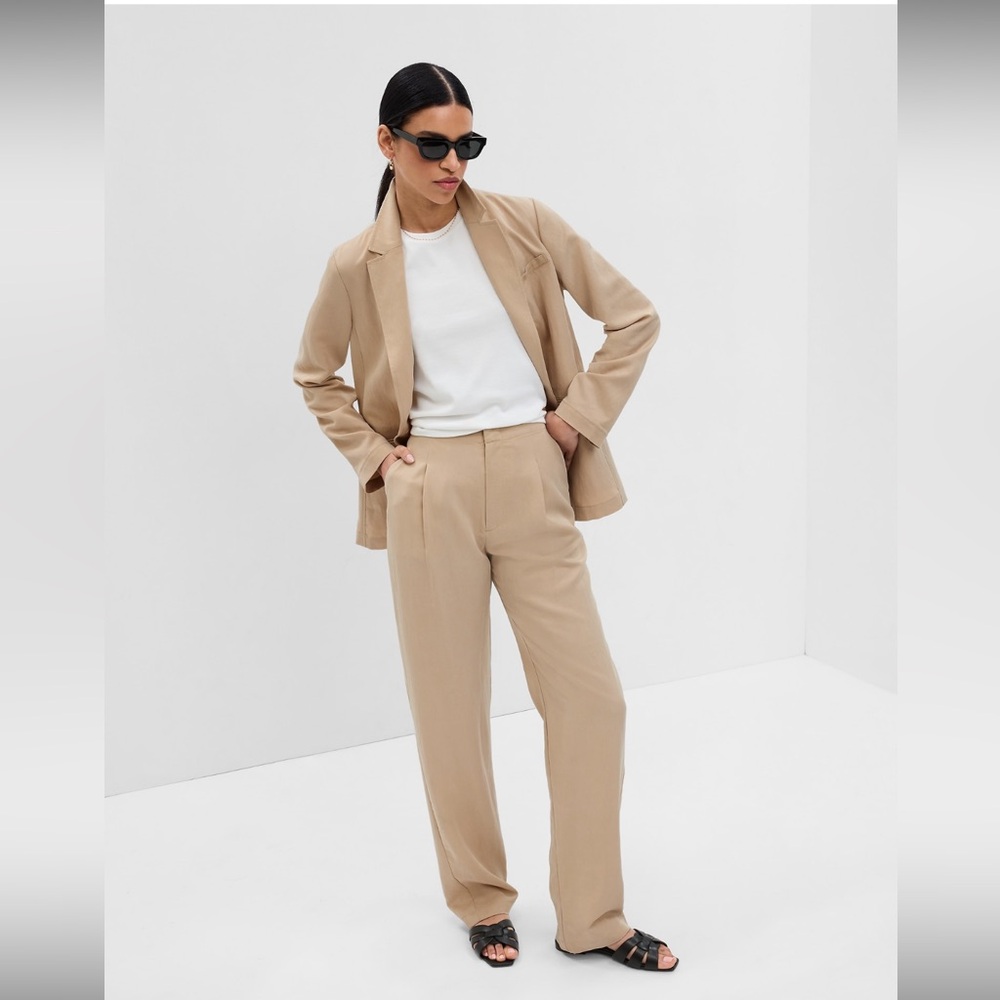 GAP - High Rise SoftSuit Trousers - 14 TALL